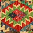 Coussin Kilim 45x45 housse de coussin tissé à la main