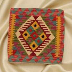 Coussin Kilim 45x45 housse de coussin tissé à la main