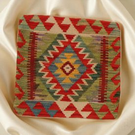 Coussin Kilim 45x45 housse de coussin tissé à la main
