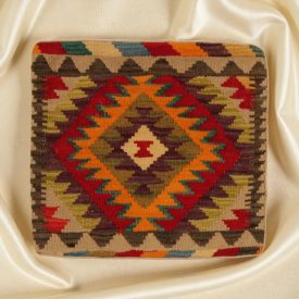 Coussin Kilim 45x45 housse de coussin tissé à la main