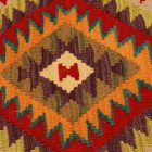 Coussin Kilim 45x45 housse de coussin tissé à la main