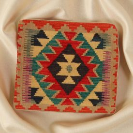 Coussin Kilim 45x45 housse de coussin tissé à la main