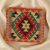 Coussin Kilim 45x45 housse de coussin tissé à la main