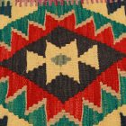 Coussin Kilim 45x45 housse de coussin tissé à la main
