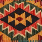 Coussin Kilim 45x45 housse de coussin tissé à la main