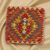 Coussin Kilim 45x45 housse de coussin tissé à la main