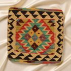 Coussin Kilim 45x45 housse de coussin tissé à la main