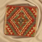 Coussin Kilim 45x45 housse de coussin tissé à la main