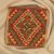 Coussin Kilim 45x45 housse de coussin tissé à la main