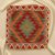 Coussin Kilim 45x45 housse de coussin tissé à la main