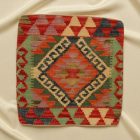 Coussin Kilim 45x45 housse de coussin tissé à la main