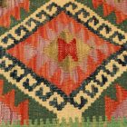 Coussin Kilim 45x45 housse de coussin tissé à la main