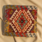 Coussin Kilim 45x45 housse de coussin tissé à la main