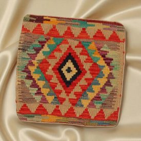 Coussin Kilim 45x45 housse de coussin tissé à la main