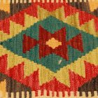 Coussin décoratif Kilim 45x45, housse de coussin tissé à la main
