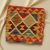 Coussin décoratif Kilim 45x45, housse de coussin tissé à la main