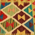 Coussin décoratif Kilim 45x45, housse de coussin tissé à la main