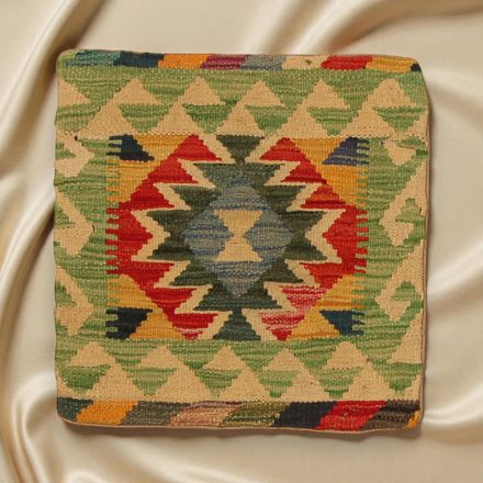 Coussin décoratif Kilim 45x45, housse de coussin tissé à la main