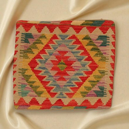 Coussin décoratif Kilim 45x45, housse de coussin tissé à la main