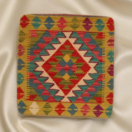 Coussin décoratif Kilim 45x45, housse de coussin tissé à la main