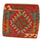 Coussin décoratif Kilim 45x45, housse de coussin tissé à la main