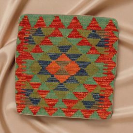   Coussin décoratif Kilim 45x45, housse de coussin tissé à la main