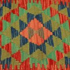 Coussin décoratif Kilim 45x45, housse de coussin tissé à la main