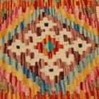 Coussin décoratif Kilim 45x45, housse de coussin tissé à la main