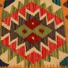Coussin décoratif Kilim 45x45, housse de coussin tissé à la main