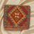 Coussin décoratif Kilim 45x45, housse de coussin tissé à la main