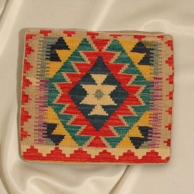   Coussin décoratif Kilim 45x45, housse de coussin tissé à la main
