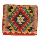 Coussin décoratif Kilim 45x45, housse de coussin tissé à la main