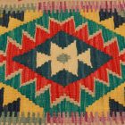 Coussin décoratif Kilim 45x45, housse de coussin tissé à la main