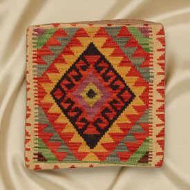   Housse de coussin Kilim tissé à la main 45x45 coussin décoratif afghan