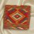 Housse de coussin Kilim tissé à la main 45x45 coussin décoratif afghan