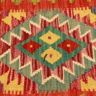 Housse de coussin Kilim tissé à la main 45x45 coussin décoratif afghan