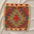 Housse de coussin Kilim tissé à la main 45x45 coussin décoratif afghan