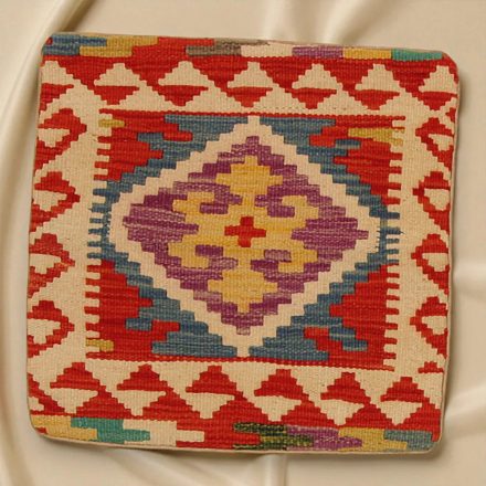 Kilim taie d'oreiller 45x45 coussin décoratif tissé à la main
