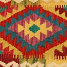 Kilim taie d'oreiller 45x45 coussin décoratif tissé à la main