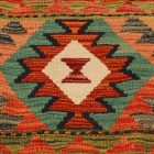 Kilim taie d'oreiller 45x45 coussin décoratif tissé à la main