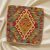 Kilim taie d'oreiller 45x45 coussin décoratif tissé à la main