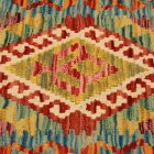 Kilim taie d'oreiller 45x45 coussin décoratif tissé à la main