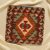 Kilim taie d'oreiller 45x45 coussin décoratif tissé à la main