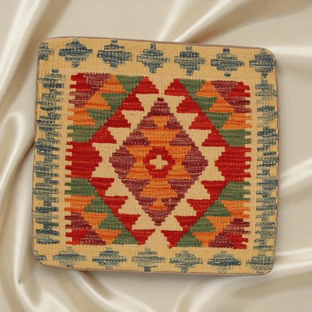 Kilim taie d'oreiller 45x45 coussin décoratif tissé à la main