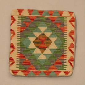  Kilim taie d'oreiller 45x45 coussin décoratif tissé à la main