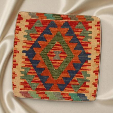 Kilim taie d'oreiller 45x45 coussin décoratif tissé à la main