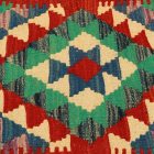 Kilim taie d'oreiller 45x45 coussin décoratif tissé à la main