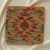 Kilim taie d'oreiller 45x45 coussin décoratif tissé à la main