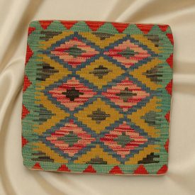   Kilim taie d'oreiller 45x45 coussin décoratif tissé à la main