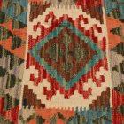 Kilim taie d'oreiller 45x45 coussin décoratif tissé à la main